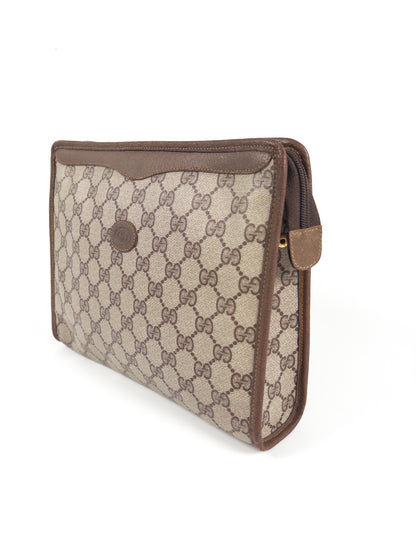 Gucci GG Supreme Clutch Bag