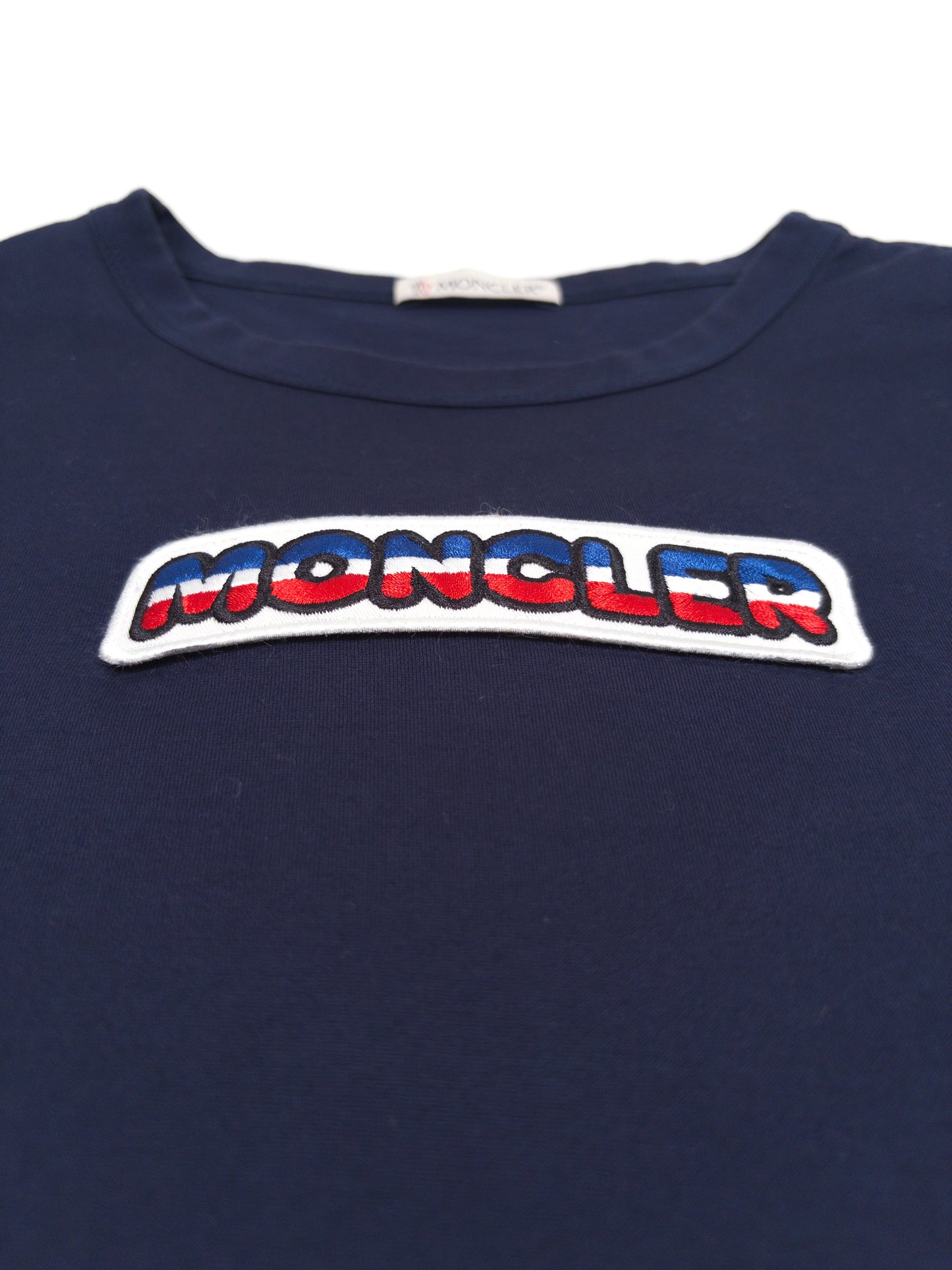 Moncler Tricolor Logo T-Shirt