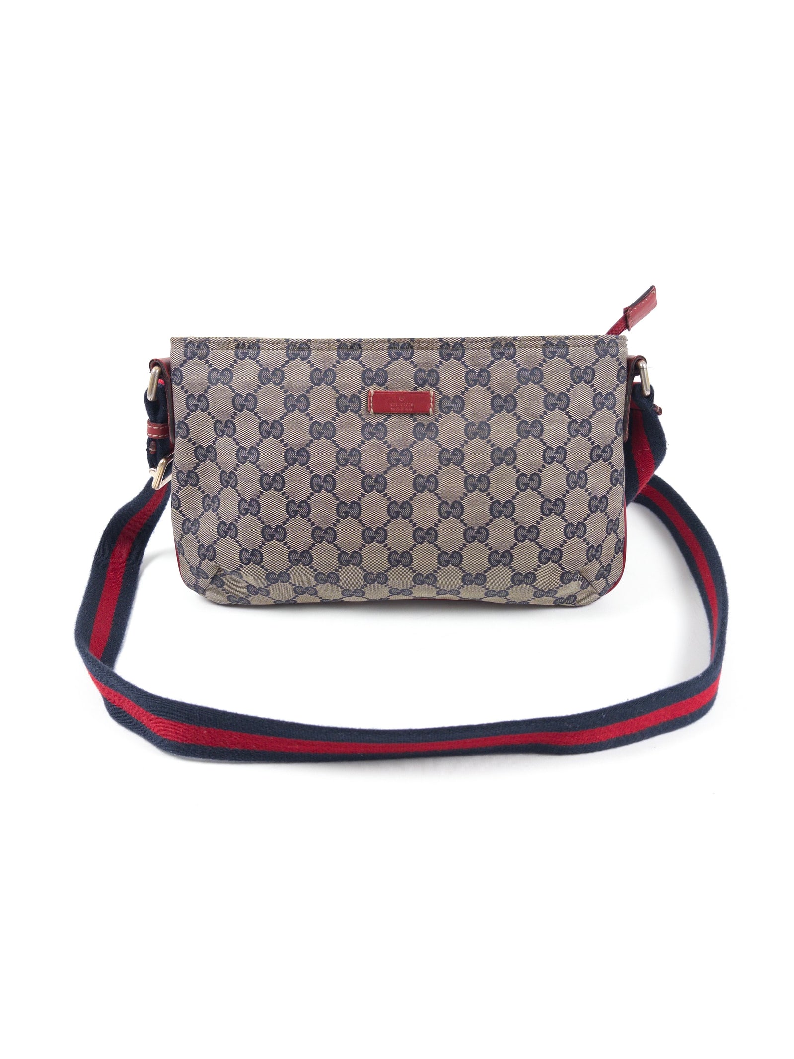 Gucci GG Crystal Sheline Canvas Shoulder Bag