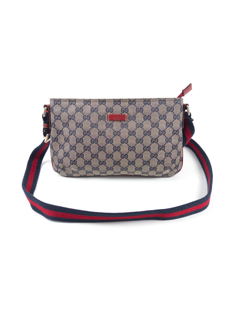 Gucci GG Crystal Sheline Canvas Shoulder Bag