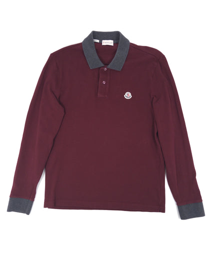 Moncler Longsleeve Polo Shirt
