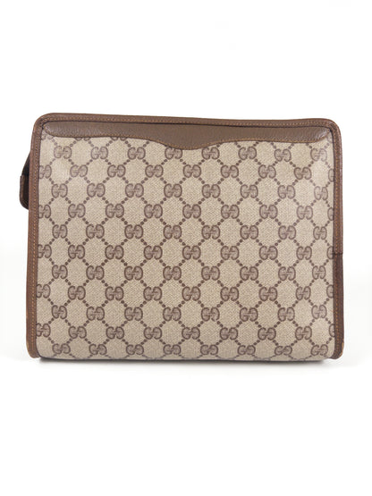 Gucci GG Supreme Clutch Bag