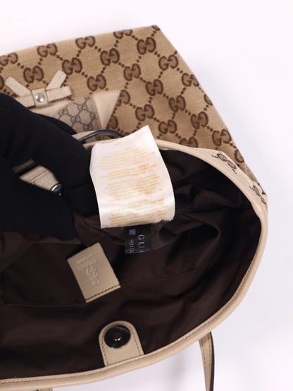 Gucci Pappagallo Parrot Tote Bag