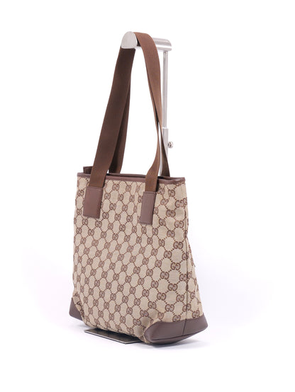 Gucci GG Canvas Tote Shoulder Bag