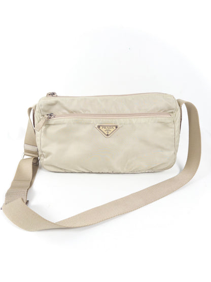 Prada Vela Nylon Messenger Bag