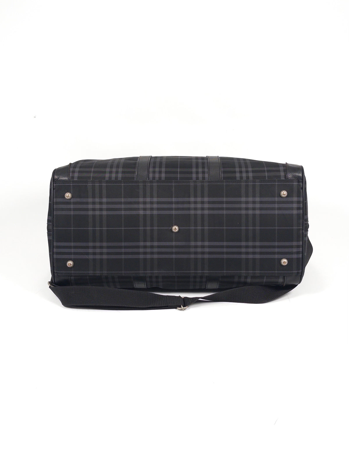 Burberry Check Boston Bag