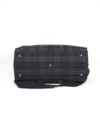 Burberry Check Boston Bag