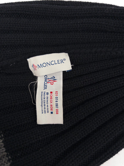 Moncler Two-tone Knitted Beanie