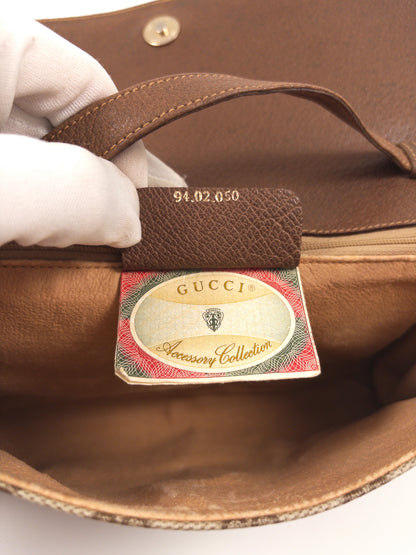 Gucci GG Supreme Shoulder Bag with Certificate