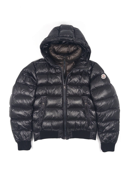 Moncler Marque Down Jacket, Black, Size 2