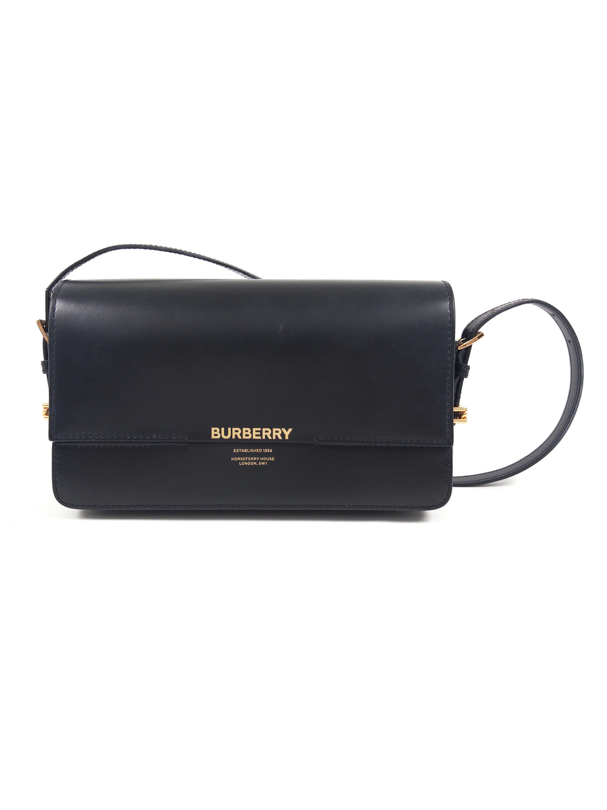 Burberry Grace Leather Shoulder Bag