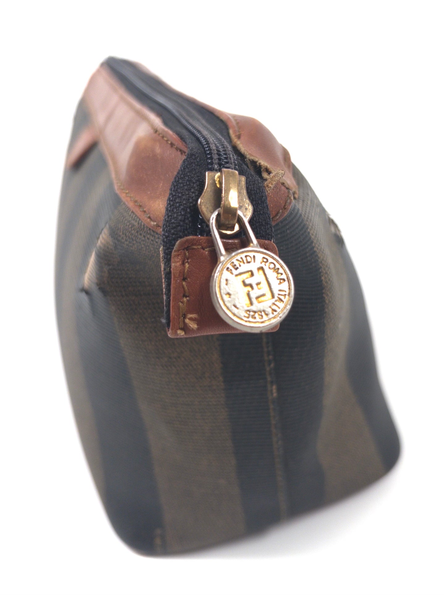 Fendi Pequot Stripe Clutch from the 80s