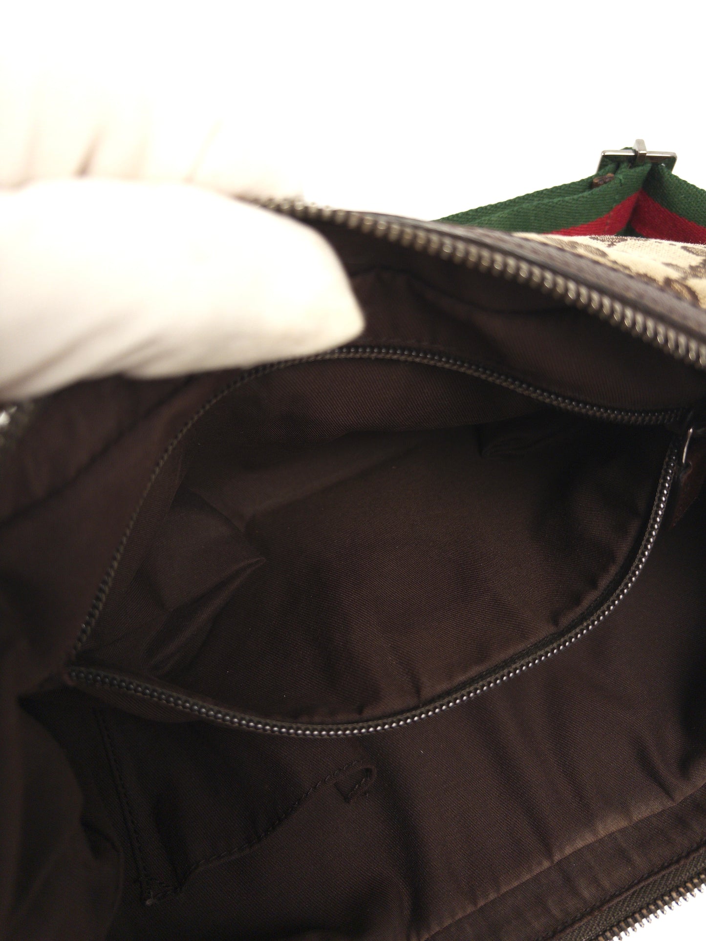 Gucci GG Canvas Sherry Line Shoulder Bag