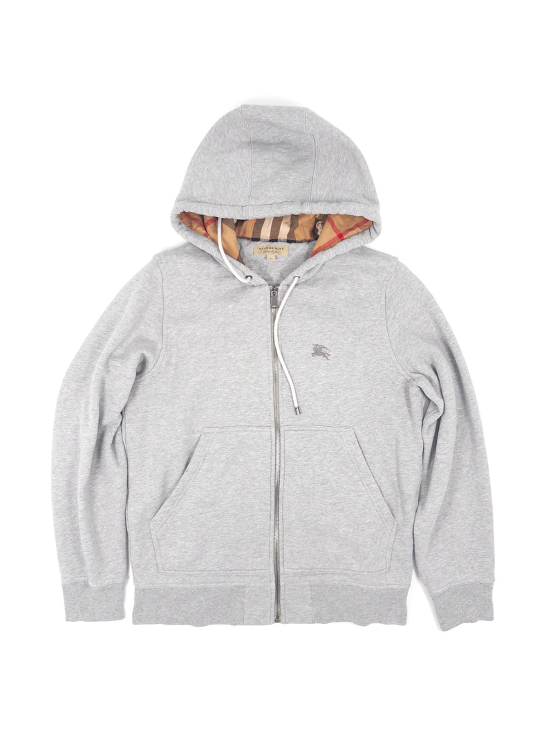 Burberry Check Zip Hoodie