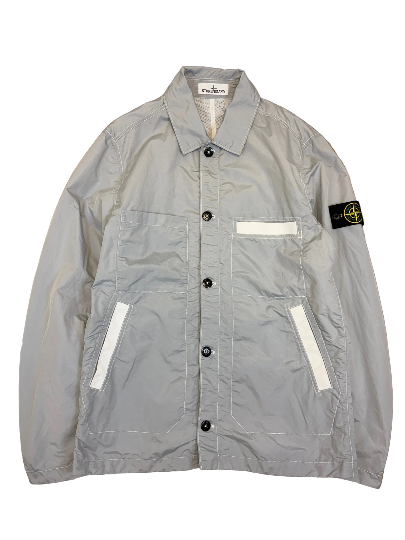 Stone Island Seersucker TC Overshirt