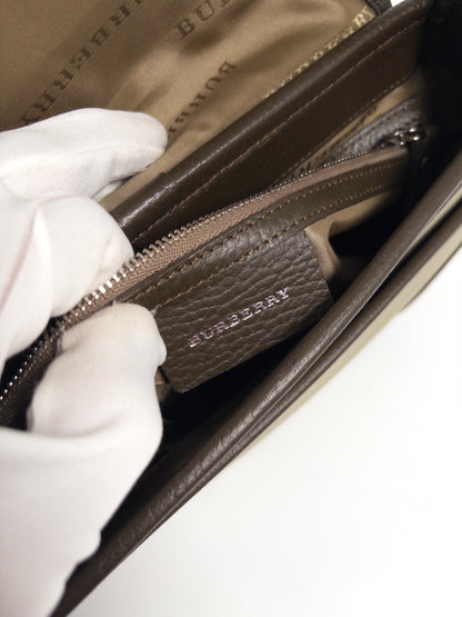 Burberry Check Buckle Shoulder Bag