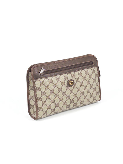 Gucci GG Supreme Clutch Bag