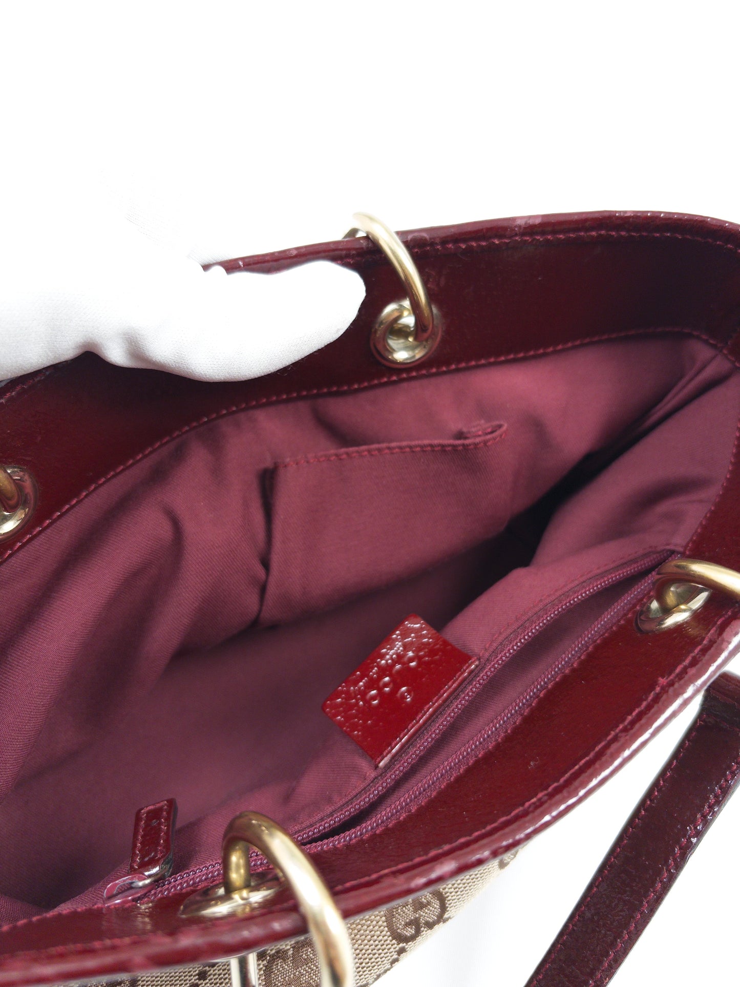 Gucci GG Eclipse Canvas Handbag