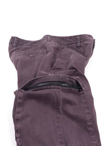 Stone Island burgundy Cargo Pants