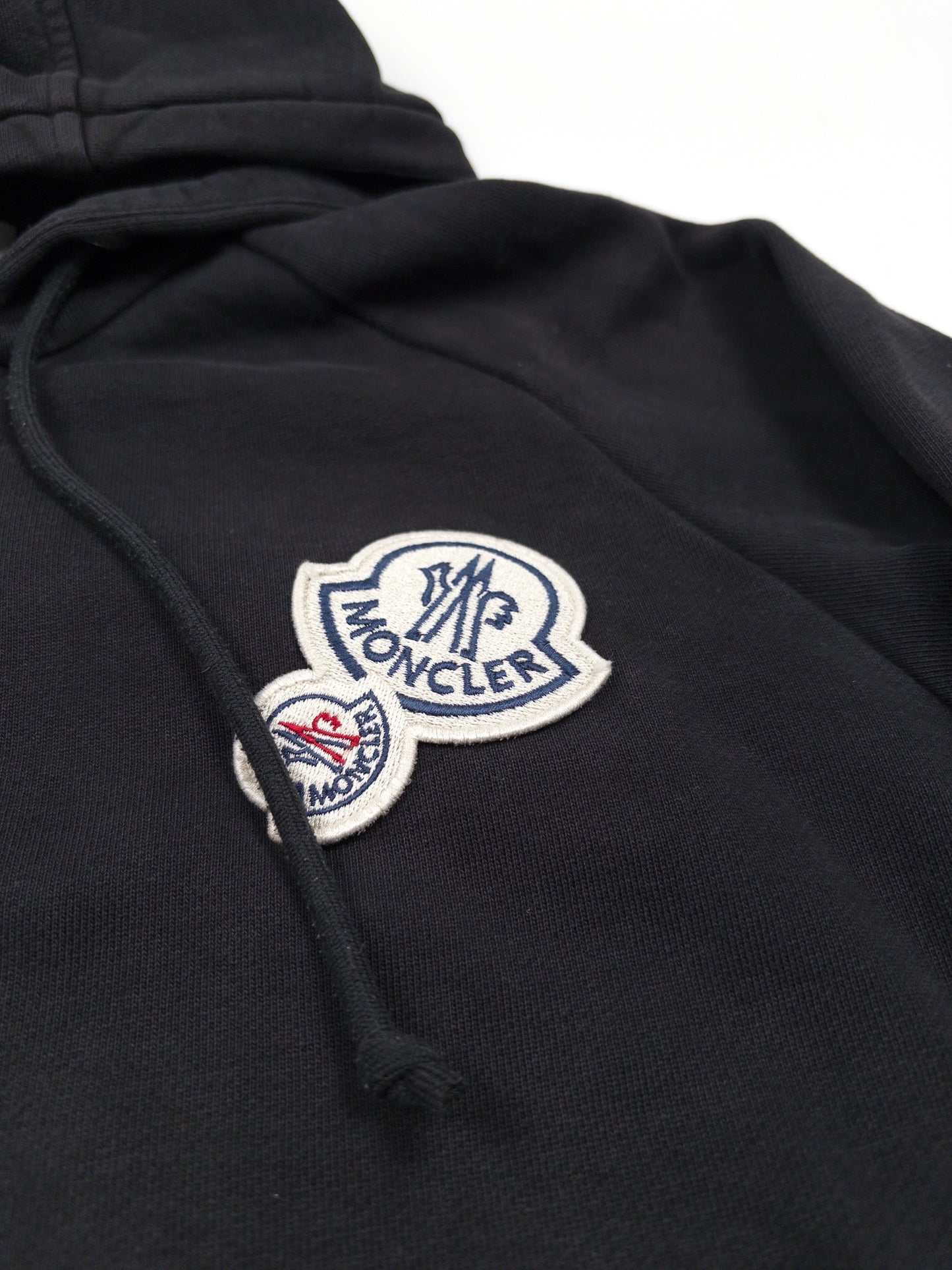 Moncler Double-Logo Zip Hoodie (Fits XS)