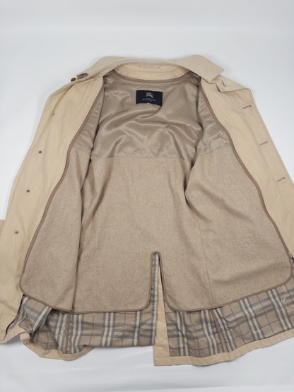 Burberry Check Trench Coat
