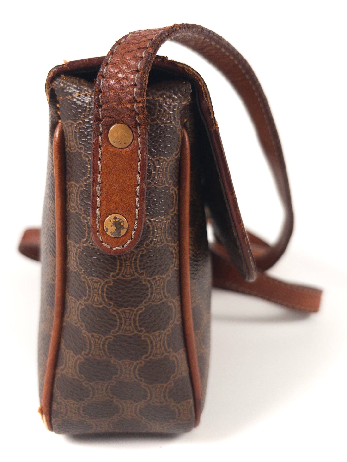 Celine Macadam Triomphe Shoulder Bag
