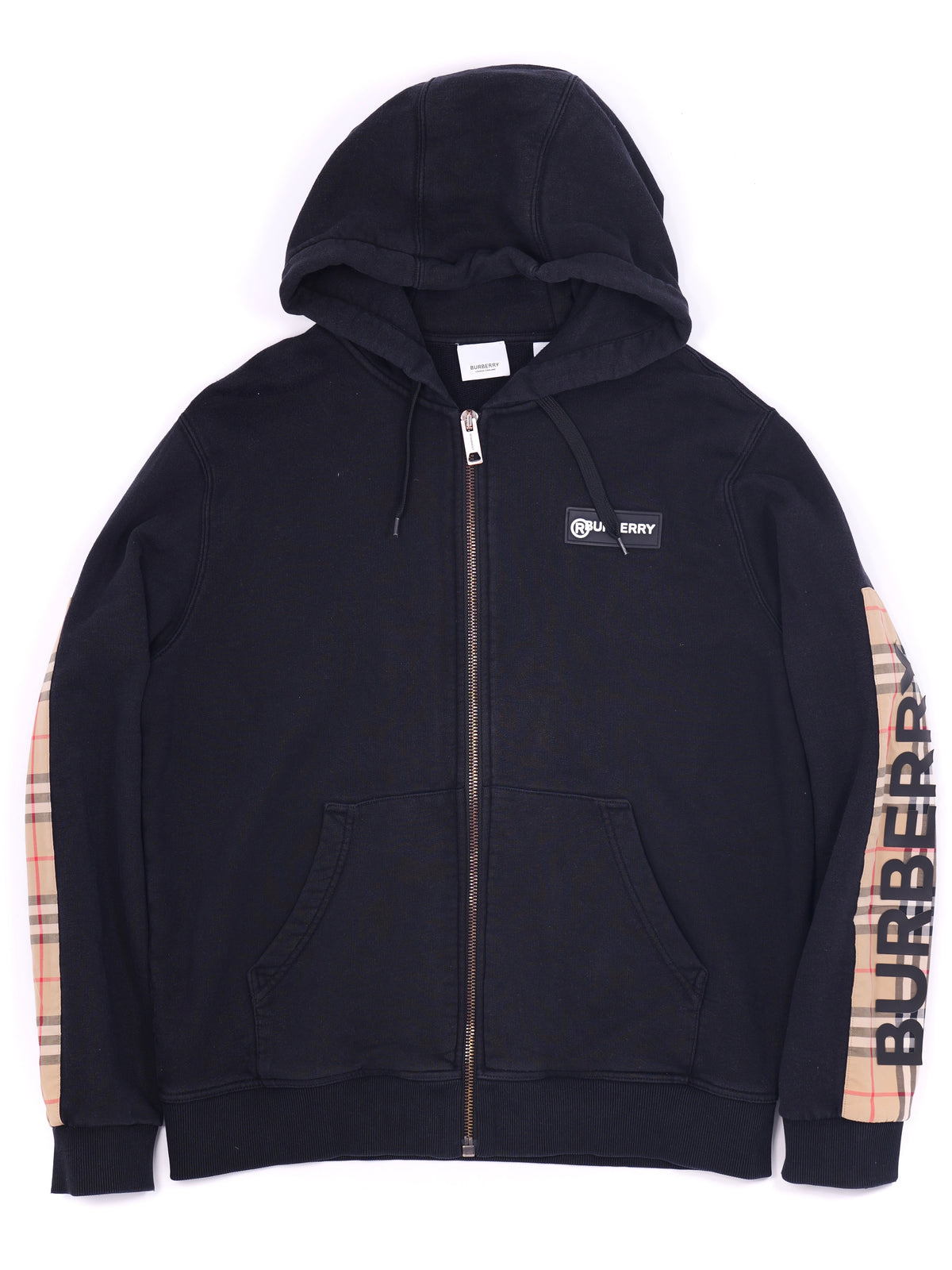Burberry Black zip-up Hoodie