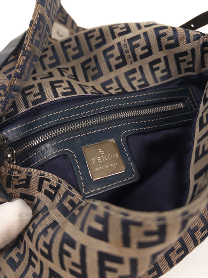 Fendi Vintage Mamma Baguette Zucchino Bag