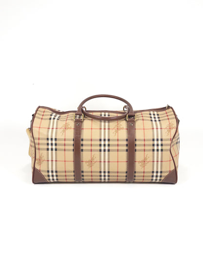 Burberry Nova Check Boston Bag