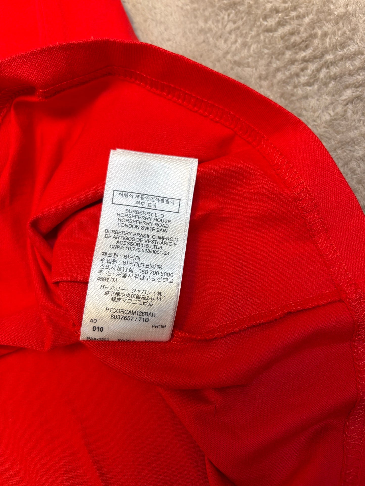 Burberry Print T-Shirt