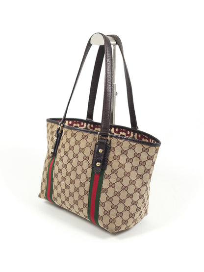 Gucci GG Canvas Jolicoeur Medium Tote With Charms