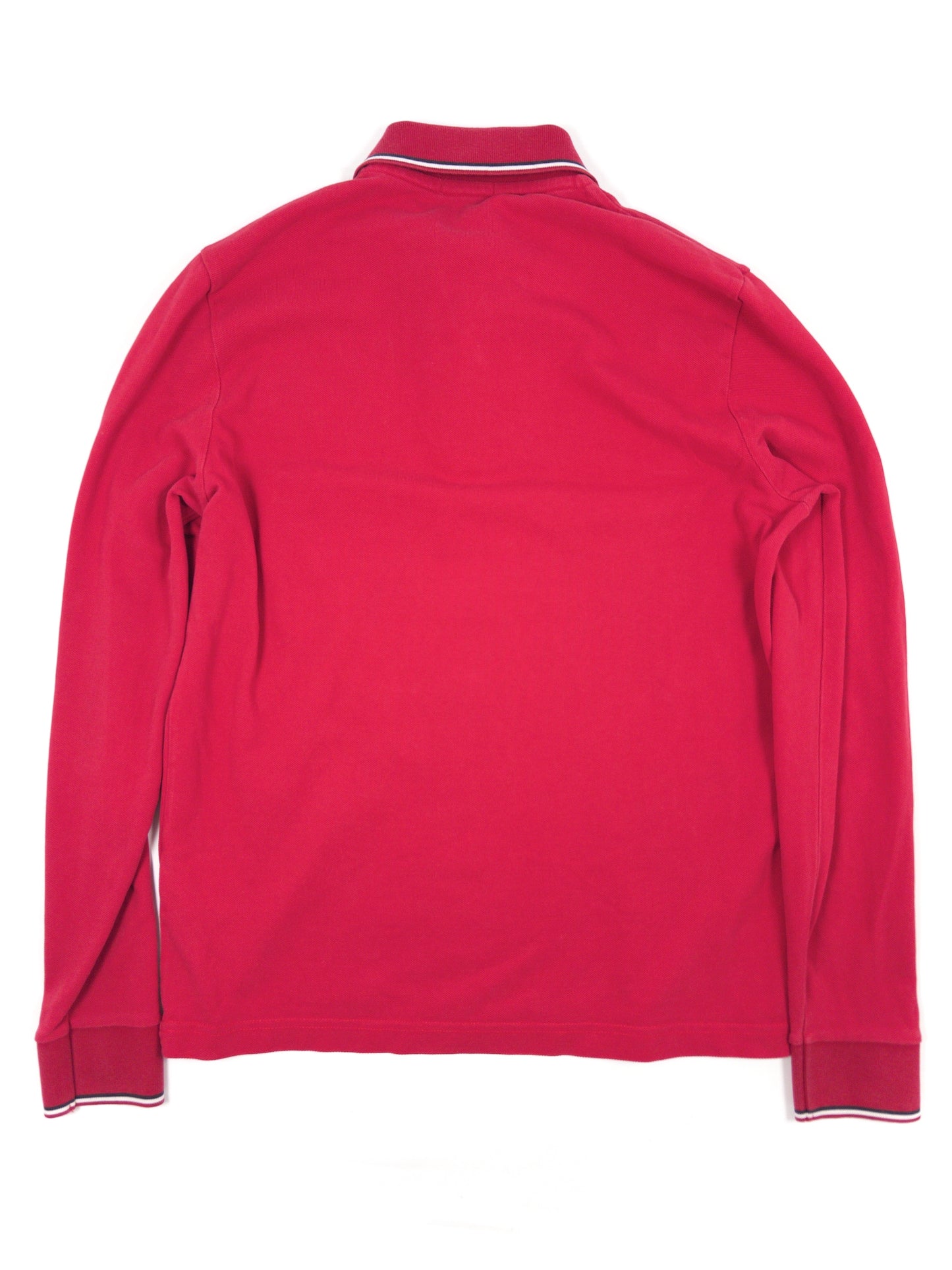 Moncler Tricolor Longsleeve Polo