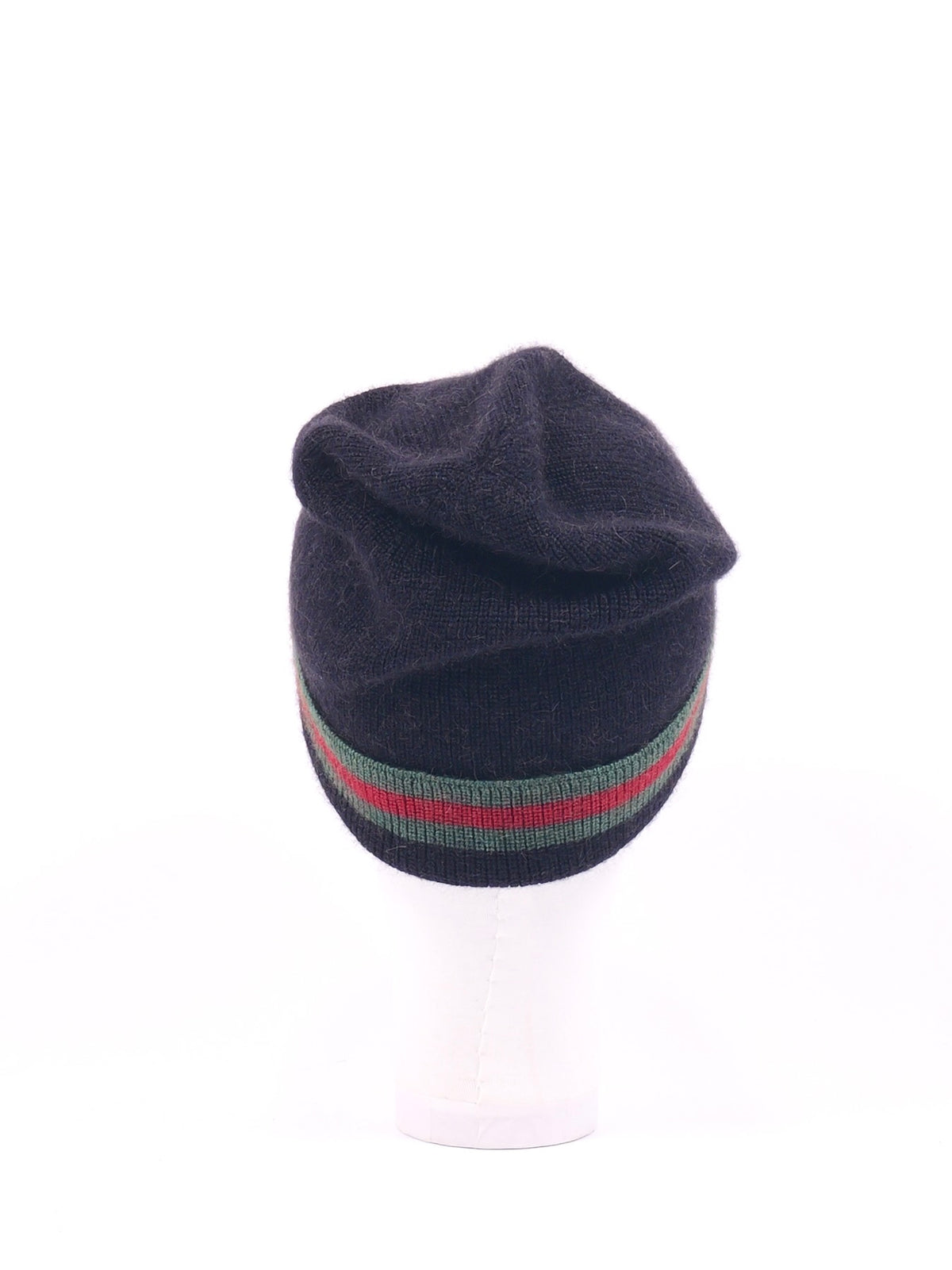 Gucci Web Stripe Wool Beanie
