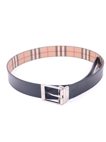 ´Burberry Reversible Check Belt (W34-38)