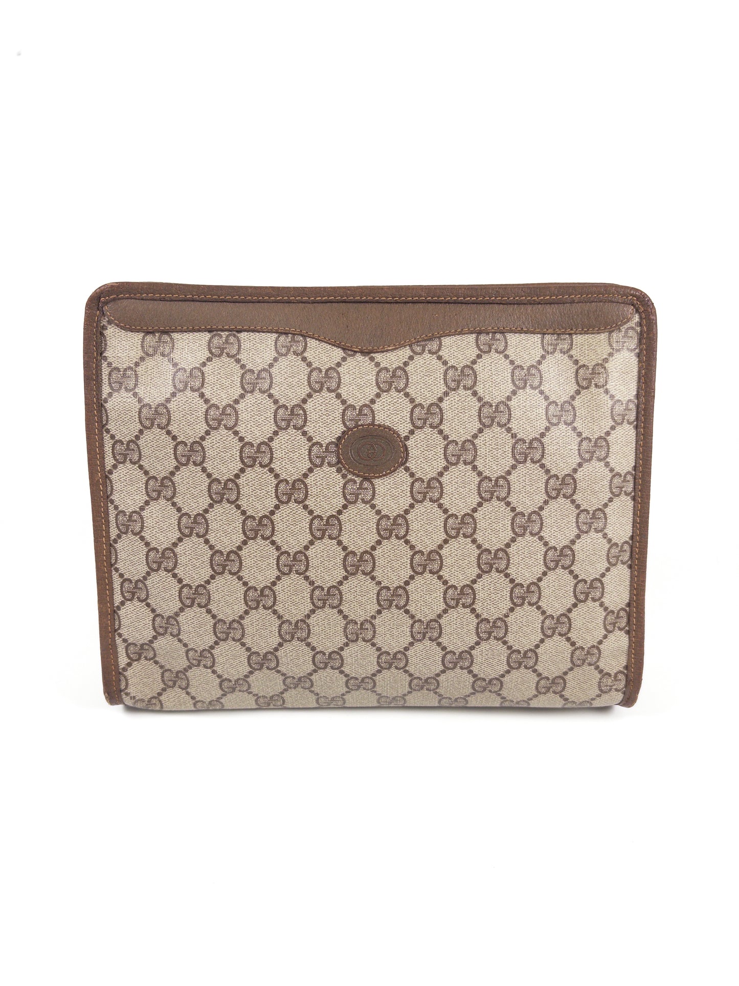 Gucci GG Supreme Clutch Bag
