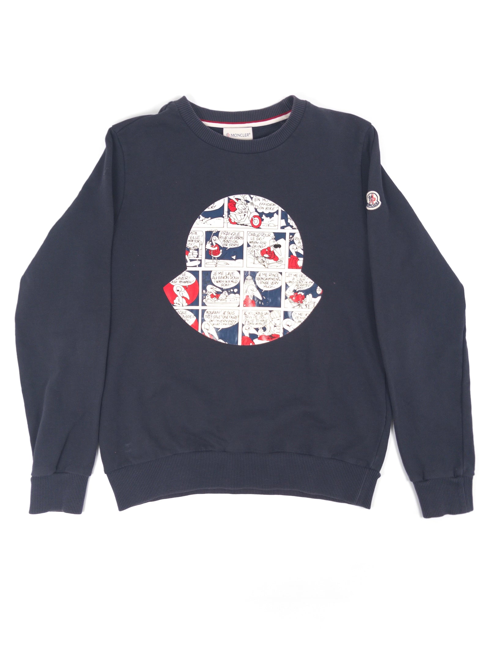 Moncler Kids Cartoon Logo Sweatshirt