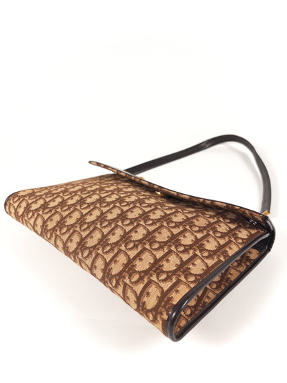 Christian Dior Trotter Canvas Shoulder Bag