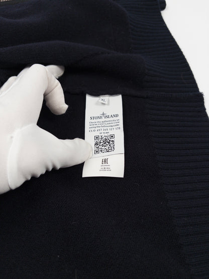 Stone Island Knitted Zip Hoodie (Fits L)