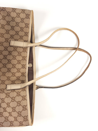 Gucci Brit GG Canvas Tote Bag