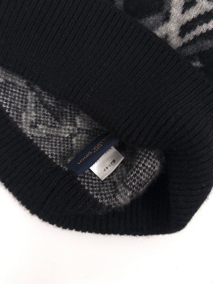 Louis Vuitton Diamond Pattern Beanie