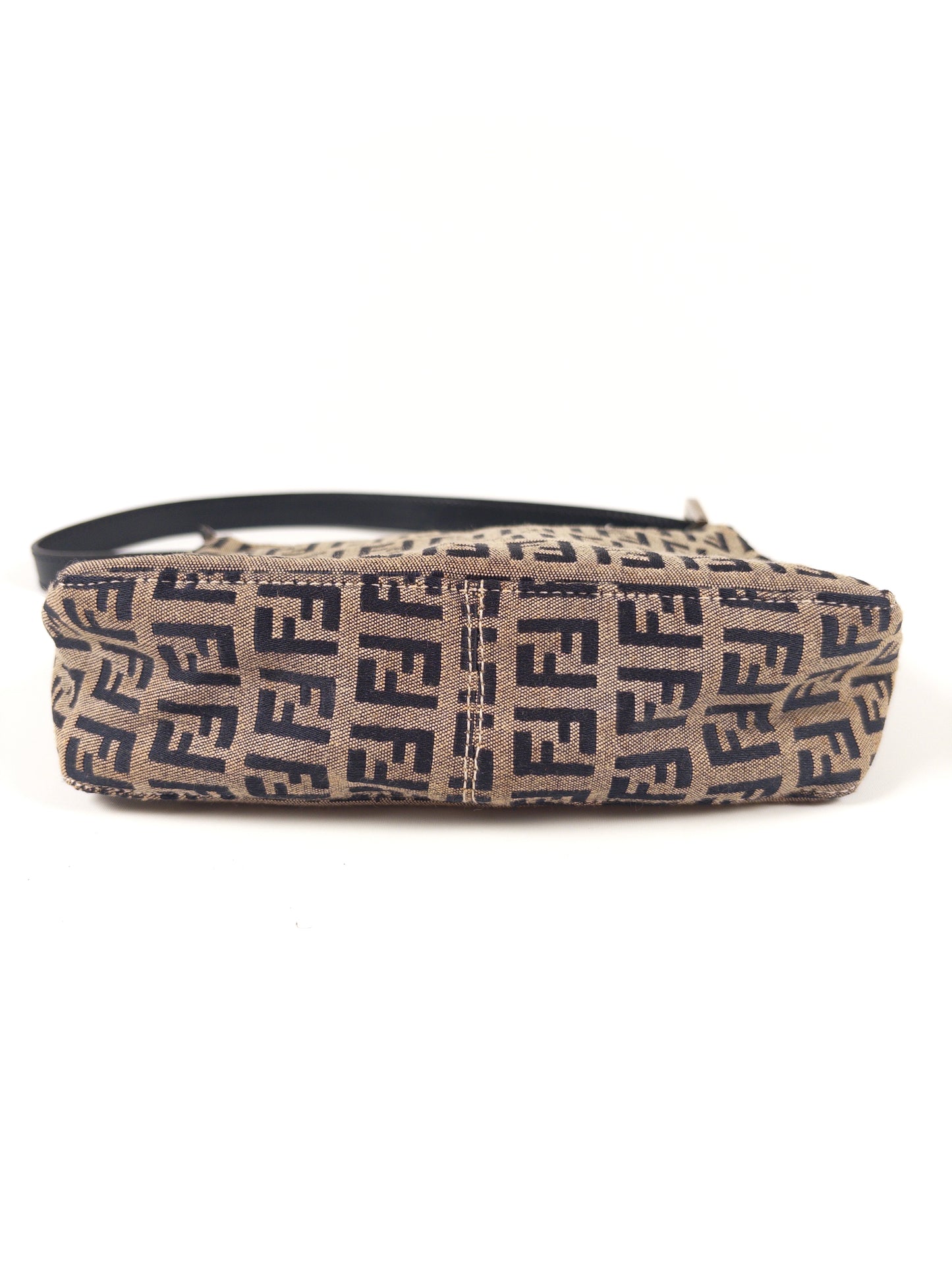 Fendi Zucchino FF Top Handle Bag