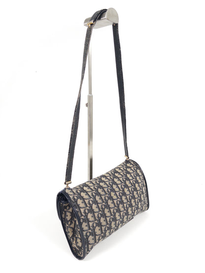 Christian Dior Trotter Canvas Shoulder Bag