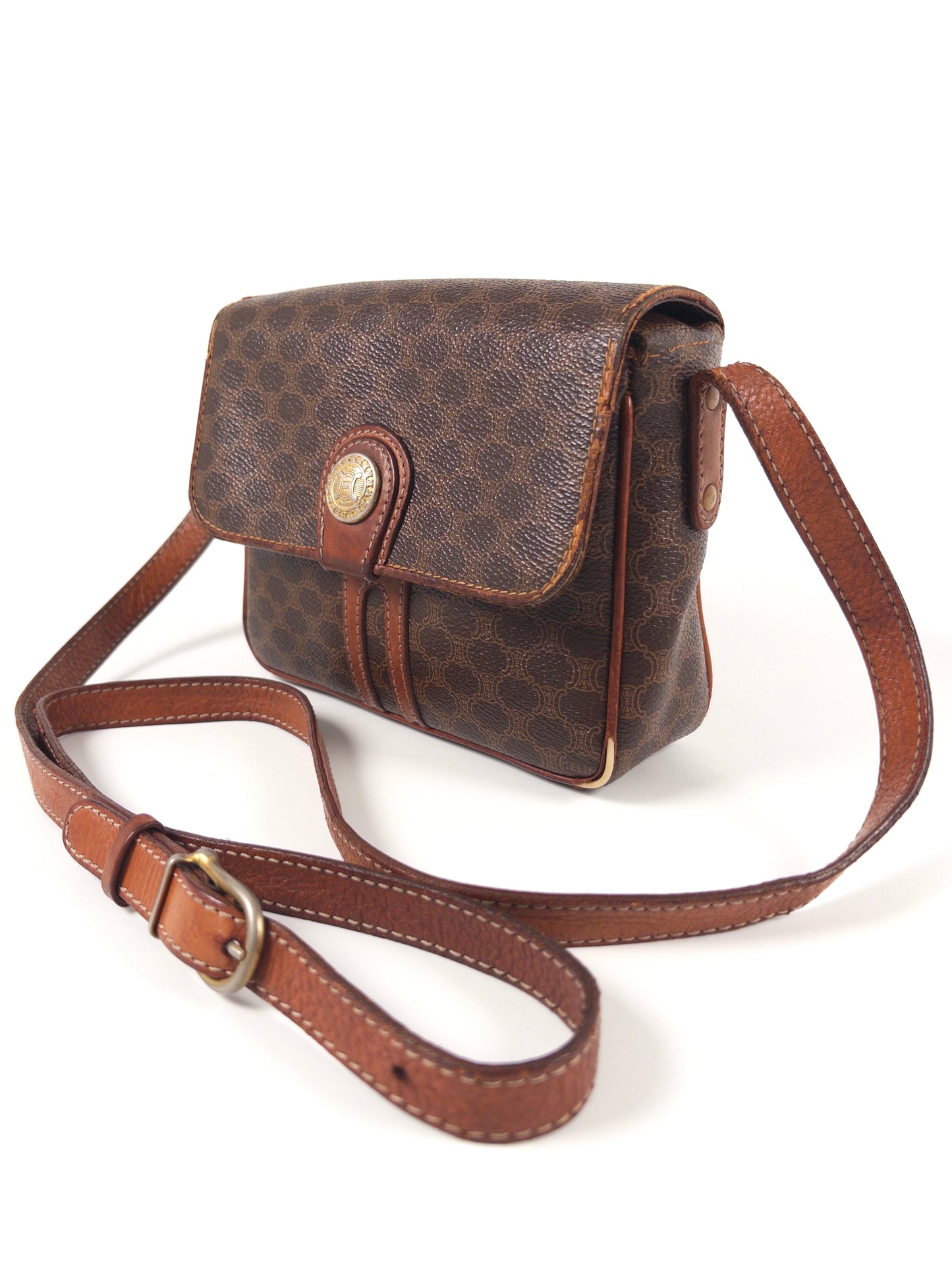 Celine Macadam Triomphe Shoulder Bag