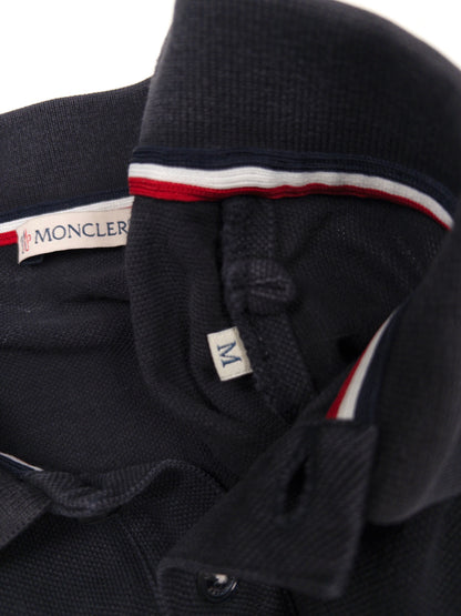 Moncler Polo Shirt Navy (Fits XS/S)
