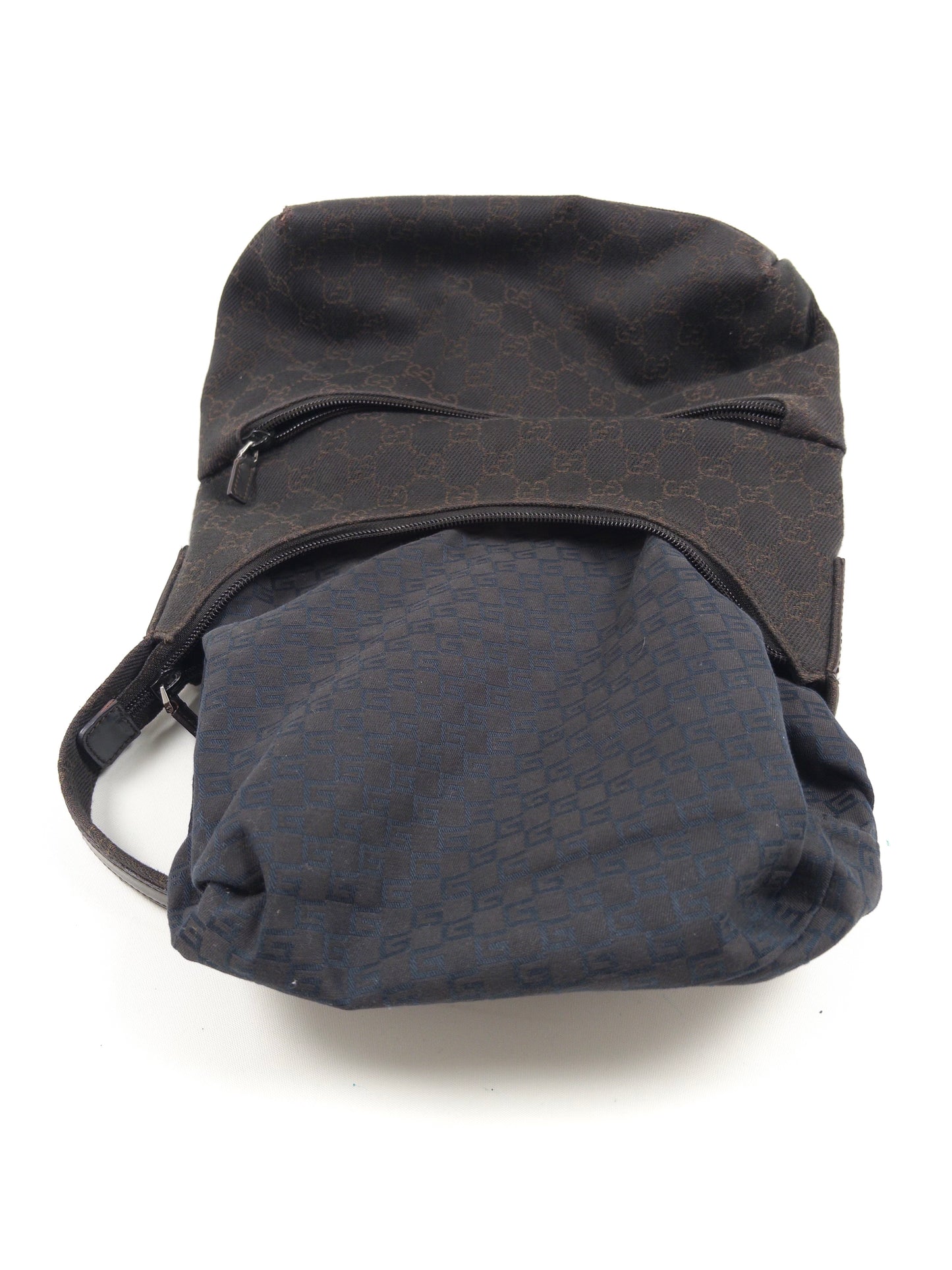 Gucci GG Denim Shoulder Bag - Vintage
