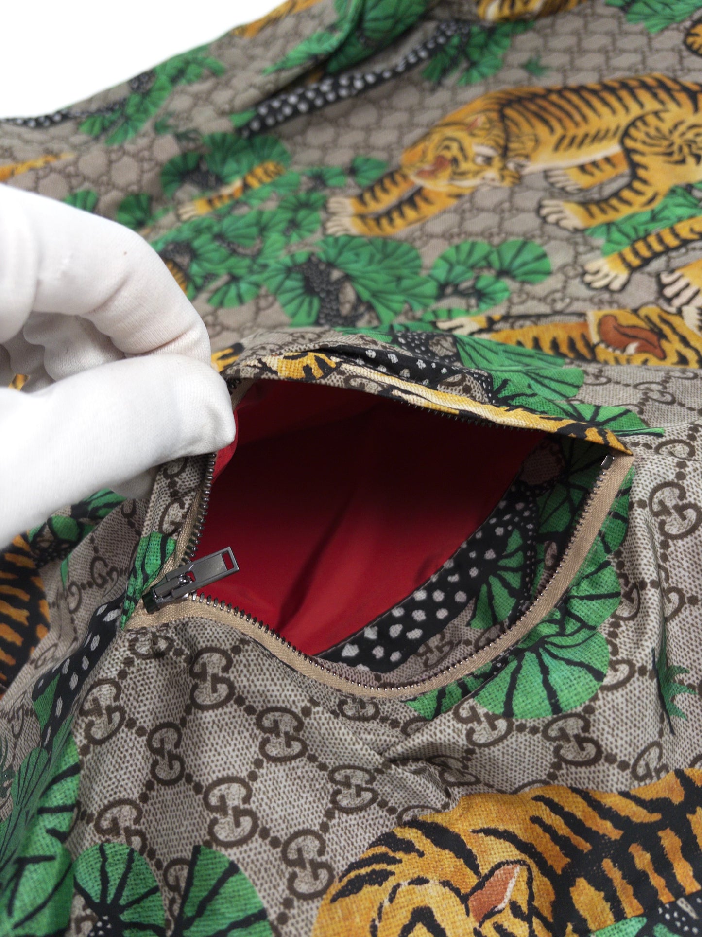 Gucci Bengal Tiger Print Windbreaker