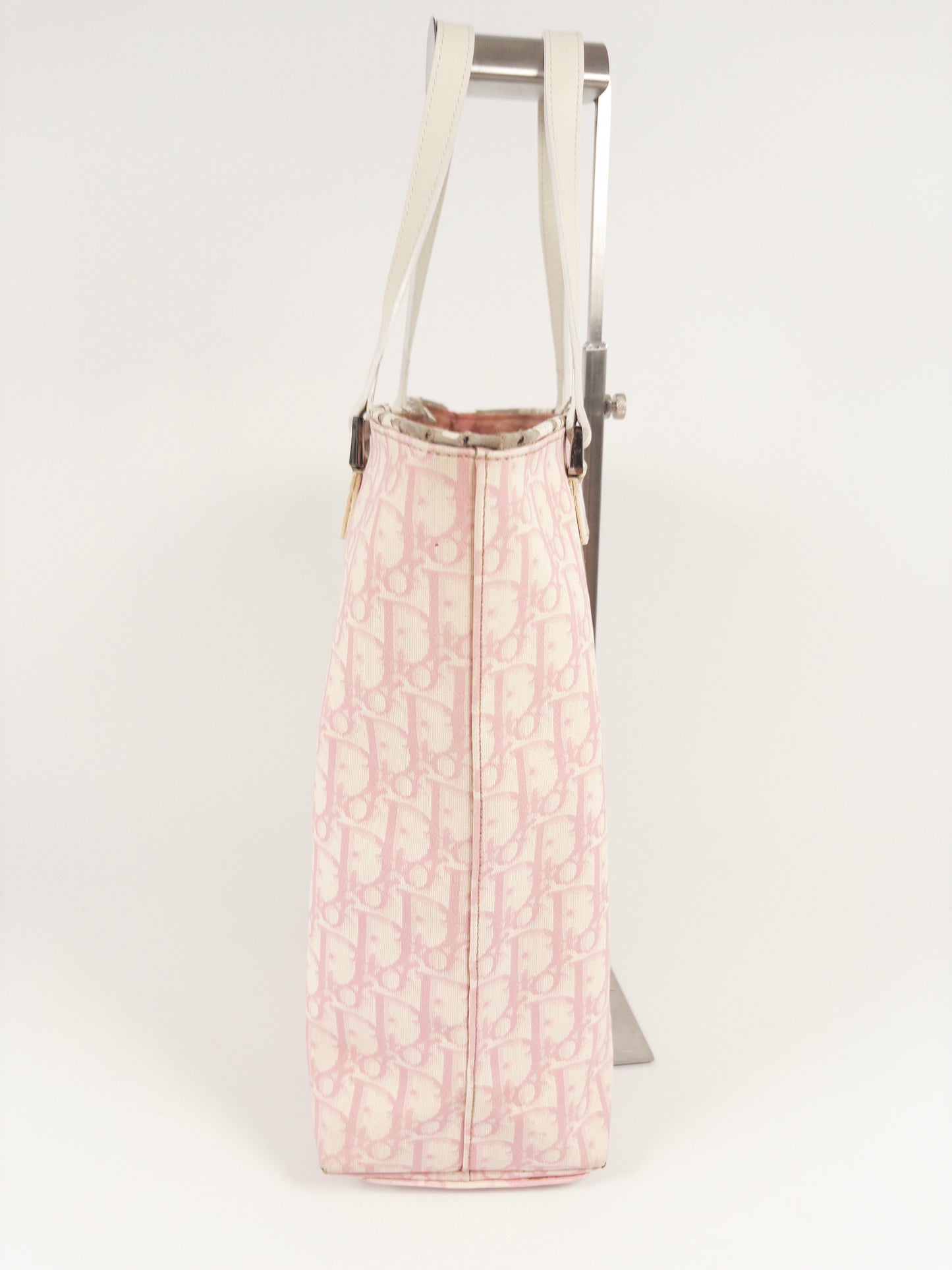 Dior No 2 Pink Monogram Trotter Shopper Tote Bag