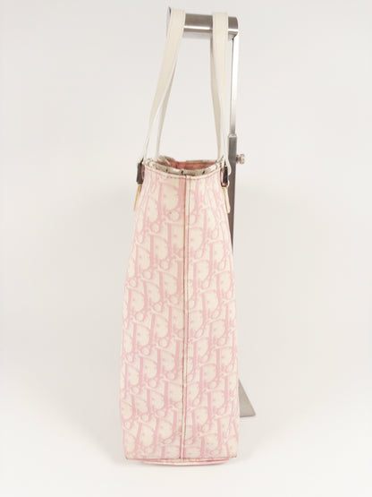 Dior No 2 Pink Monogram Trotter Shopper Tote Bag