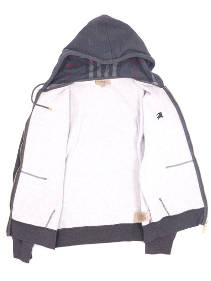 Burberry Check Zip Hoodie