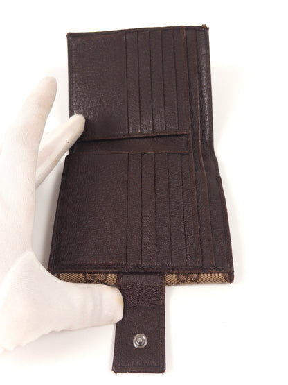Gucci GG Canvas Wallet